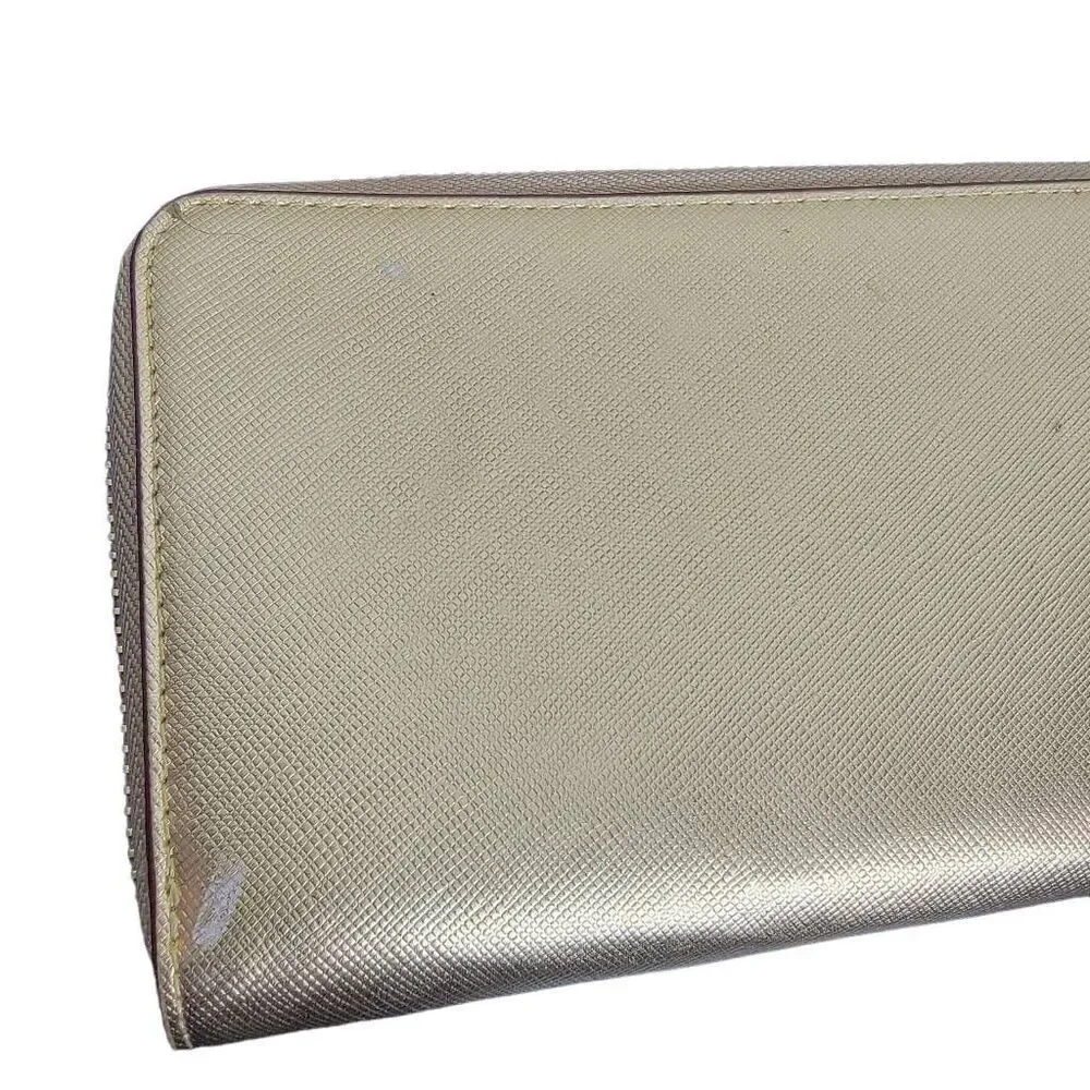 Kate Spade Wallet New York Gold Zipper Wristlet